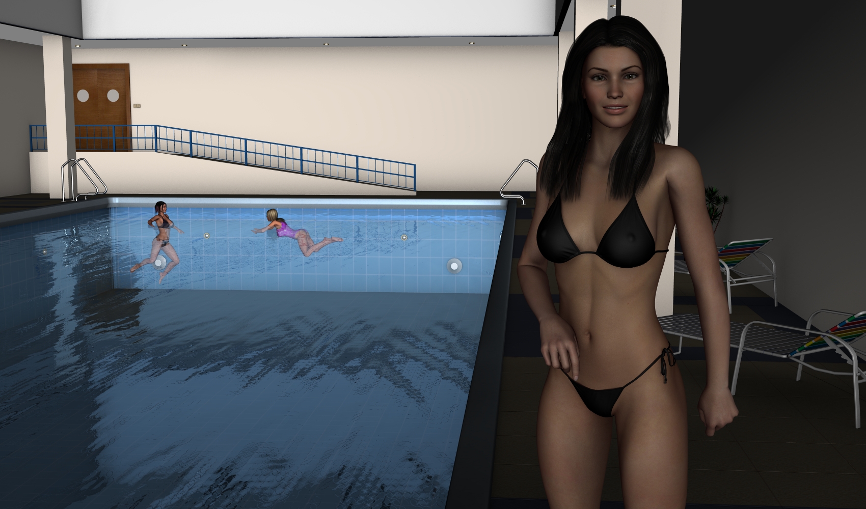 Swimming poll virtual games sex1 photos